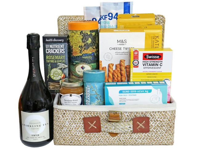 Wine n Food Hamper - WFH Virus Protect & Antigen Rapid Test Gift Hamper AN14 - AVH0223A1 Photo