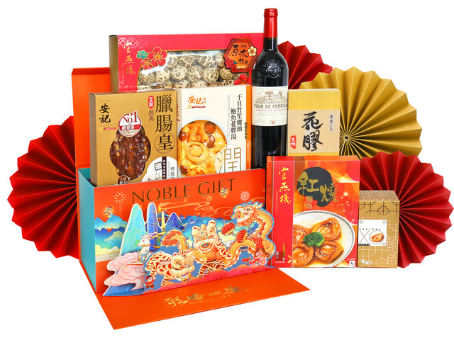 新年果籃Hamper - 龍騰四海-農曆新年美食禮籃 1220A4 - CH21220A4 Photo